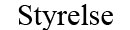 Styrelse